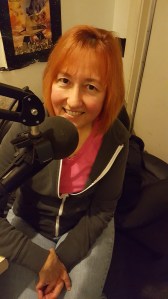 Natalie Cortez in the Twirl Radio studio.